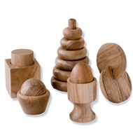 KOOKAROO Montessori Wooden Baby Toys, Montessori Toys for 1 Year Old, Baby Toys 6 to 12 Months, 1 Ye