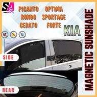 KIA Forte Cerato K3 Optima K5 Picanto Rondo Sportage Magnetic Sunshade Rear Window Shade