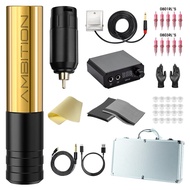Ambition Rotary Tattoo Machine Kit Permanent Makeup Pen Stroke 3.5mm RCA Eyeliner Scalp Eyebrows Lip