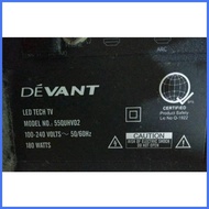 ♕ ⎯ ∩ Backlight Set 55inch Devant 55QUHV02 Smart Led Tv 2strip edge type Originally fit Brandnew