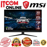 MSI 31.5'' ED GAMING 2K MONITOR (G321Q) IPS/WQHD/1MS/DP/HDMIx2/GS/VESA/PIVOT/170HZ