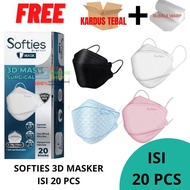 NEW/- MASKER SOFTIES 3D ISI 20 / MASKER KF94 SOFTIES .