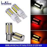 1156 Turn Signal Reverse Bulb T20 33 LED Plug 1 Foot Car Bulb City Light Senja