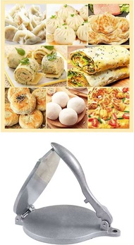 🇲🇾🐱16CM Aluminum Dumpling Skin Press Manual Dough Wrapper Maker Mold Tool for Dumplings Pierogi Gyoz