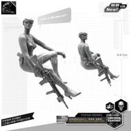 U.S. Army Female Special Forces 1/35 Scale Resin Figurine - SII-05