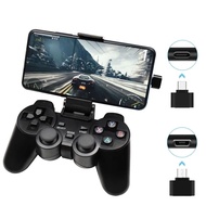 ๑∋ Wireless Gamepad For Android Phone/PC/PS3/TV Box Joystick 2.4G USB Joypad PC Game Controller For Xiaomi Smart Phone