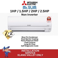 Mitsubishi Electric Mr.Slim Air Conditioner R32 Non Inverter Aircond JR Series