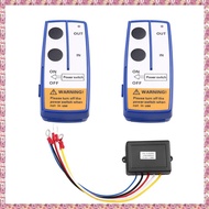 (MZTA) Wireless Winch Remote Control Switch Lift Gate Hydraulic Pump Dump Bed 12V Recovery Tow Truck