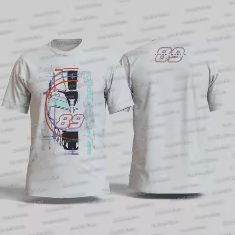 Men's Jorge Martin 89 Motorbike T-Shirt 3D Printed Outdoor Sports Quick Dry Short Sleeve Tee Daily C