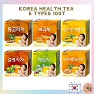 Damtuh x Korea Health Tea 6 types 100T / Solomon's Seal Tea / Barley Tea / Cassia Seed Tea / Corn Silk Tea / Buckwheat Tea / (NEW)Crust of Overcooked Rice and Solomon's Seal Tea