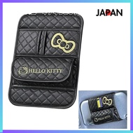 Pemegang Cermin Mata Seiwa Hello Kitty B&G KT557 Visor Case Black Gold | Ships from Japan