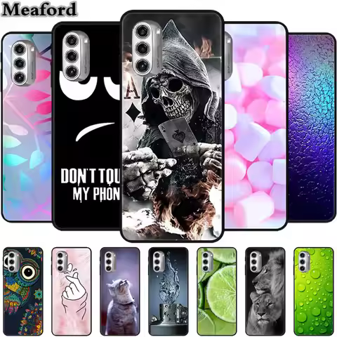 For Moto G52j 5G Case Original TPU Soft Silicone Phone Cover for Motorola Moto G52J 5G MotoG52J Coqu