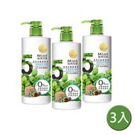 【金美克能】  抗屑洗髮乳5˚C 止癢配方 750ml -3入組(無添加、不含矽靈)