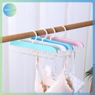 AA 8 Hooks Bra Hanger Belts Camisole Clothes Organizer Rack Tie Hats Scarf Holder Non-slip Space Sav