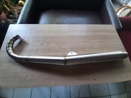 ท่อแสตนเลส rxk ทรงเดิม คอควั่น เสียงทุ้ม นุ่ม ใส่ได้ทั้ง rxk rxs rx100