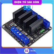 SSR 5VDC Solid Relay Module (Optional Relay Number) 1 relay, 2 relays, 4 relays