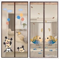 Hands-free Magnetic Mosquito net door screen mesh Automatic Closing Anti Mosquito Insect Fly Bug doo