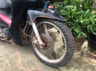 ยางขอบ 17 ลายกึ่งวิบาก พร้อมยางใน Fujiyama BM มีให้เลือกหลากหลายขนาด ทั้ง 2.25 2.50 2.75 และ 3.00 ขา