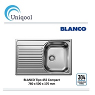 BLANCO TIPO 45S COMPACT Stainless Steel Kitchen Sink