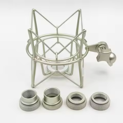Condenser Mics Shock Mount Holder Microphone Shockmount Stand Rode NT1-A Procaster Podcaster K2 NTK 