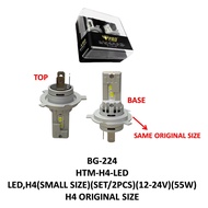 LED,H4(SMALL SIZE)(SET/2PCS)(12-24V)(55W) H4 ORIGINAL SIZE