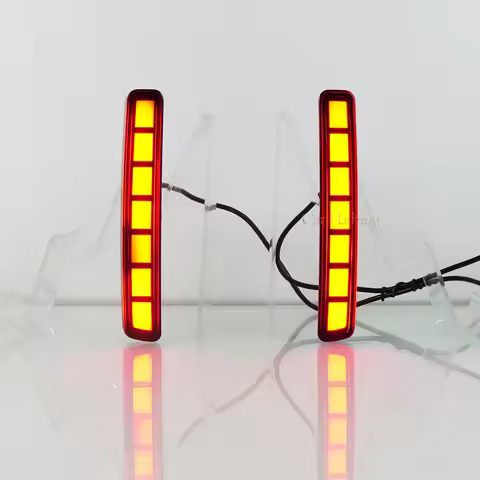 LED Rear Bumper Reflector for Toyota Spade Esquire NOAH/VOXY 80 Prius 40 Scion tC Brake Signal Turn 