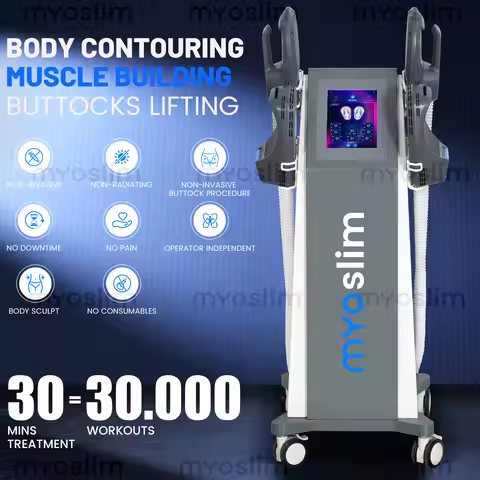 EMS Body Slimming Machine Electrical Muscle Stimulation for Sculpting Fat Burning Weight Control Car