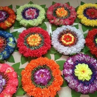 Qingmingming Festival Sacrificial Flower Row Hand Bouquet Drawing Flower Chain Flower Handle Flower 