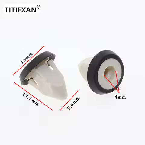 10Pcs Car Rear License Plate Frame Fixed Base Fastener Clip For BMW 318i 320i 325i 523Li 530 X1