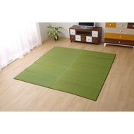 【Direct from Japan】Ikehiko #8213310 Grass Rug Carpet 1.5 Tatami Mat Made in Japan F Solid Green Appr