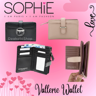 Dompet Cewek Sophie Martin Paris Vallerie Cream Hitam Krem Black Wanita Kekinian Viral 2025 Import M