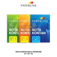 Small PAPERLINE Cash Note Book K1 / K2 / K3 [1 PCS]