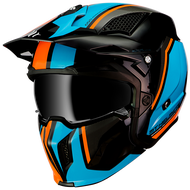 MT HELMET STREETFIGHTER TWIN A4 GLOSS FLUO ORANGE