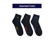 Byford Sports Ankle Long Socks | Stokin Sukan Panjang Byford | Men's Stocking (3 Pairs)