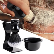 [BF] Professional Shaving Brush Set 3-in-1 Shave Kits With Shaving Brush Shaving Bowl And Shaving St