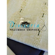 Divisoria Teachers Uniform DepEd Teachers Uniform 2021- Male Teaching Uniform (Extra Size)