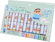Eye Planning Crayon Shin-chan Crayon Pen with Coloring, Mint, [Case] Approx. W 9.1 x H 6.7 x D 0.8 i