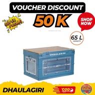 Dhaulagiri Foldable Camping Box 65 L + LEG STAND Storage / Container Box Organizer