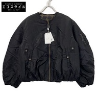 CRANE 黑色 19101-0052 雙面 MA-1 夾克，M 碼（二手）