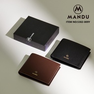 Mandu Men Wallet , Beg Duit Lelaki Purse Men Wallet Lelaki Dompet Lelaki Wallet Come with Box