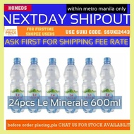 ∝ ⚛ ◠ Le minerale water 600ml x24pcs metromanila only