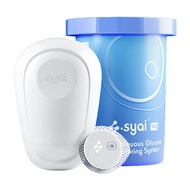 Syai Tag CGM Continuous Glucose Monitoring Kit 14 Days x 24H No Finger Pricking