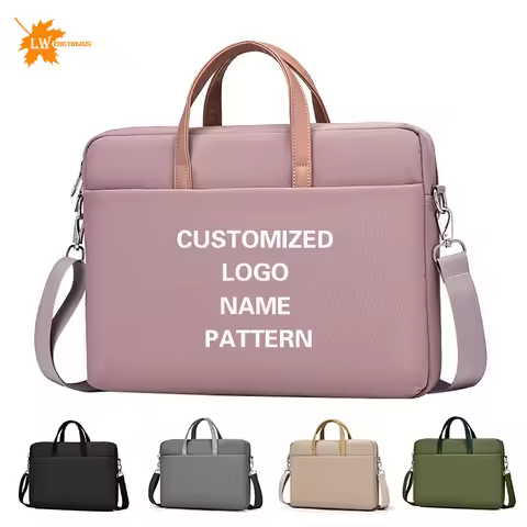 Customized Laptop Bag Logo Laptop Bag Single Shoulder 14 Inch Bag 16 Inch Crossbody Laptop Bag Print