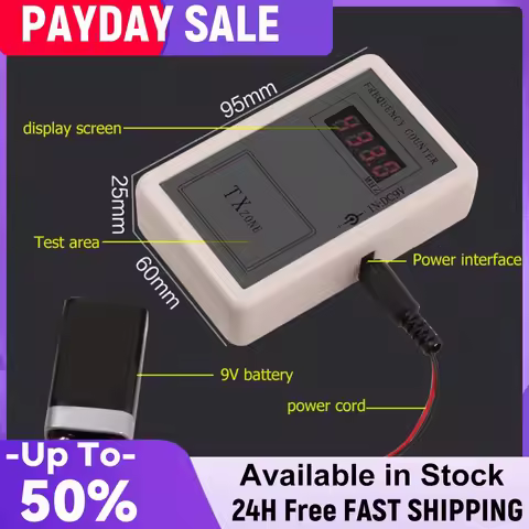 Handheld Car Key Frequency Meter Wireless Frequency Indicator Frequency Detector Auto Accessories