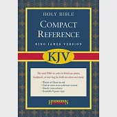 The Holy Bible: King James Version, Black Bonded Leather, Compact Reference Bible