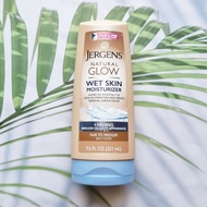 เจอร์เกนส์ โลชั่น เปลี่ยนผิวเป็นสีแทน Natural Glow Wet Skin Moisturiser +Firming 221 ml (Jergens®) F