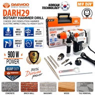 DAEWOO  3 Mode 2in1 900W Rotary Hammer Drill Demolition Hammer Concrete Electric Impact Drill 5J