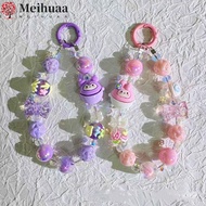 MEIHUAA Beaded Key Chain, Keychain Cartoon Cartoon Key Chain, Hand-painted Sanrio Mobile Phone Chain
