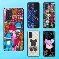 Samsung A32 Phone Case With Black Bezel Bear @rBrick