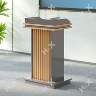 Rostrum Speaker Podium Platform Stage Stand Meeting Reception Lecture Hall Table Host Speech Talk Em